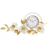Image de Horloge murale en métal doré cm 92,5x8x45,5