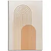Image de Impression peinte sur toile abstraite multicolore cm 80x3x120