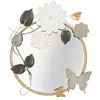 Image de Miroir mural en métal multicolore 74,9x7x66 cm