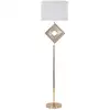 Image de Lampadaire en métal doré ø 40x161 cm