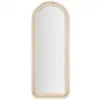 Image de Miroir mural en velours beige cm 60x4x160