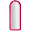 Image de Miroir mural en velours rose 60x4x160 cm