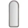 Image de Miroir mural en velours gris 60x4x160 cm