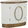 Image de Meuble en bois blanc et marron 79x48x67 cm