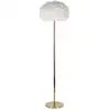 Image de Lampadaire avec plumes blanches cm ø 43x170