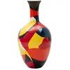 Image de Vase décoratif en résine multicolore ø 29x59 cm