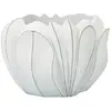Image de Cache-pot en résine blanche ø 34,5x23,5 cm