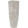 Image de Vase en résine blanche ø 18x45 cm