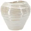 Image de Vase en céramique couleur perle ø 22x20 cm
