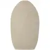 Image de Vase en métal couleur crème 26x11x41 cm