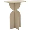 Image de Table basse en métal crème cm ø 45x58