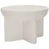 Image de Table basse en magnésium blanc, ø 63,8 x 42,5 cm