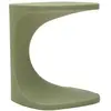 Image de Table d'extérieur en pe vert, 42 x 42 x 52 cm