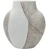 Image de Vase en résine blanche 27 x 11,5 x 31 cm