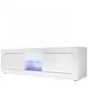 Image de Meuble tv 2 portes sans éclairage - l180 cm - blanc