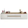 Image de Meuble tv effet bois , blanc