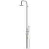 Image de Sined PULA PARETE INOX - Douche d'extérieur murale en acier inoxydable - eau froide et chaude