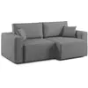 Image de Canapé en tissu imperméable 215 cm gris