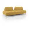 Image de Canapé modulable avec dossier amovibles 167 cm jaune
