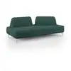 Image de Canapé modulable avec dossier amovibles 167 cm vert