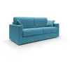 Image de Canapé lit convertible en tissu imperméable 186 cm bleu ciel