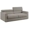 Image de Canapé avec pouf amovible 188 cm taupe