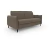 Image de Canapé lit convertible en tissu imperméable 175 cm brun