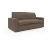 Image de Canapé lit convertible h20 imperméable 192 cm brun
