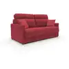 Image de Canapé lit convertible en tissu imperméable 176 cm rouge