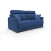 Image de Canapé lit convertible en tissu imperméable 196 cm bleu