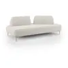 Image de Canapé modulable avec dossier amovibles 212 cm blanc