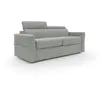 Image de Canapé lit matelas h18 180 cm gris clair