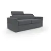 Image de Canapé lit matelas h18 200 cm anthracite