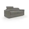 Image de Canapé lit matelas h18 220 cm taupe