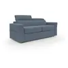 Image de Canapé lit matelas h18 220 cm bleu