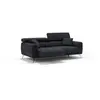 Image de Canapé en tissu imperméable 169 cm noir