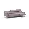 Image de Canapé 3 assises extensibles en tissu imperméable 244 cm rose
