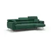 Image de Canapé 3 assises extensibles en tissu imperméable 244 cm vert