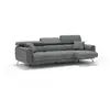 Image de Canapé 3 assises extensibles en tissu imperméable 244 cm gris