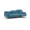 Image de Canapé 3 assises extensibles en tissu imperméable 244 cm bleu ciel