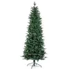 Image de Sapin de Noël mince h210 branches 1432 en PE/PVC