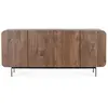 Image de Buffet en bois de manguier 4 portes l180