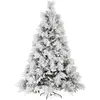 Image de Sapin de Noël enneigé h210 branches 1148 en PE+PVC