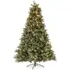 Image de Sapin de Noël en polyéthylène et PVC, hauteur 150 cm, 1367 branches, 2