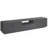 Image de Meuble TV effet bois ardoise 220x43 cm