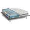 Image de Matelas double en memory foam blanc 160x190 cm