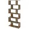 Image de Bibliothèque effet bois beige 80x25 cm