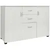Image de Buffet effet bois beige 120x40 cm