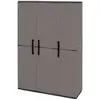 Image de Armoire ext. Plastique gris 102x37x163 cm