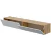 Image de Meuble tv effet bois beige, blanc 180x35cm